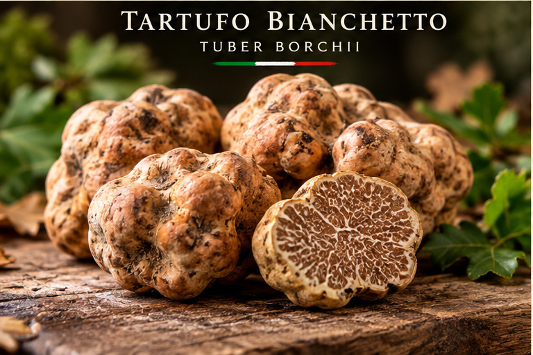 Segnaposto grafico per Tartufo Bianchetto: sostituire con fotografia reale