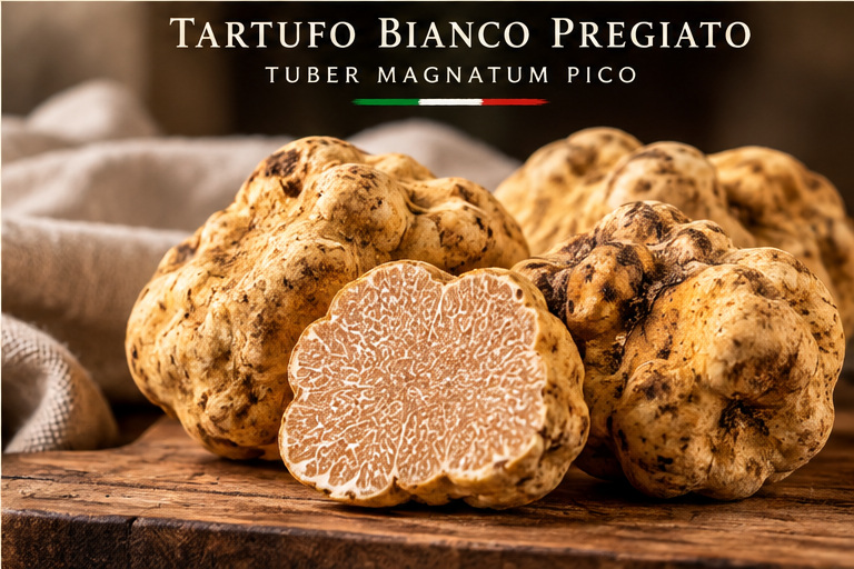 Segnaposto grafico per Tartufo Bianco Pregiato: sostituire con fotografia reale