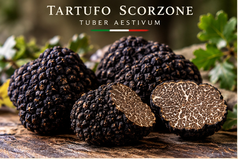 Segnaposto grafico per Tartufo Scorzone: sostituire con fotografia reale
